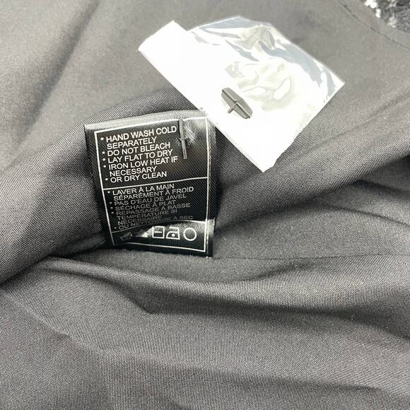 New BB DAKOTA Womens Black Dress Size 4  Open Back Lace Whimsy Goth Party - Picture 10 of 10